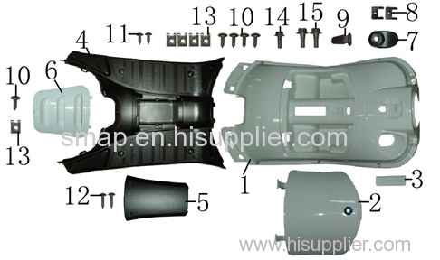 FIGURE 3 FOOTPLATE AND GLOOVE BOX