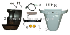 FIGURE 10 REAR FENDER ASSY/REFLECTOR