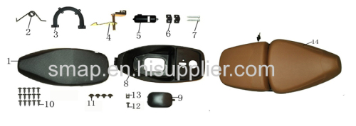 FIGURE 12 SEAT ASSY/ Storage BOX