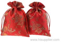 The most painstaking brocade Christmas bags for candies/chocolates/small gifts