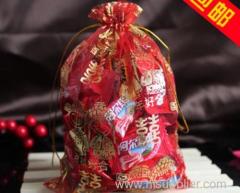 The most painstaking brocade Christmas bags for candies/chocolates/small gifts