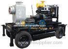 Farm land / river side diesel centrifugal water pumps flow 400m3/h 1500rpm speed