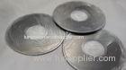 Custom tungsten carbide disc cutter finished round ISO14001 2004