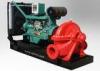 Mobile type 1300M/H Flow Diesel Engine Water Pump Set 75M Head 7M Suction