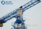 Overhead Flat Top Tower Crane Lifting Equipment 30m Freestanding Height