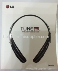 2015 new LG Tone Pro HBS-750 Wireless Bluetooth Stereo Headset headphones LG750 headsets earphones
