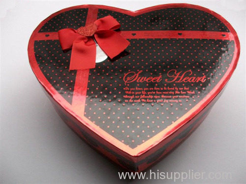 Fashionable and Eco-friendly heart shape paper Chocolate Box