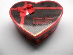 Fashionable and Eco-friendly heart shape paper Chocolate Box