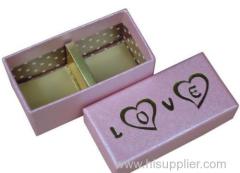 Eco-friendly and Recyclable fine Paper Chocolate or Candy Box