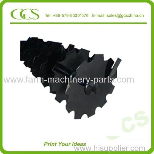 High carbon steel boron steel disc harrow blade spare parts for disc harrow 