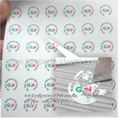 Destructible Tamper Proof Security VOID Seal Stickers