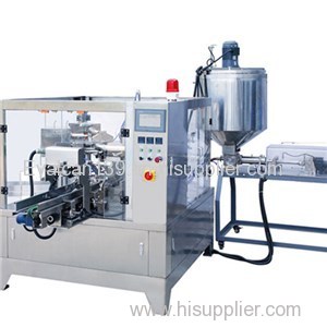 Sauce Stand Up Pouch Packing Machine