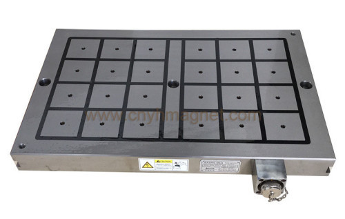 Electro permanent magnetic plate for cnc machine