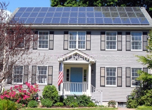 off-grid residential solar panel power system for home