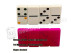 White Marked Dominoes For UV Contact Lenses Dominoes Games