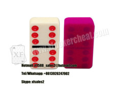 White Marked Dominoes For UV Contact Lenses Dominoes Games