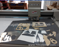 Synthetic-leather sample maker cutting machine