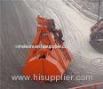 Mineral Powder Loading Mechanical Grabs / Four Rope Clamshell Grab 28 Ton