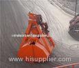 Mineral Powder Loading Mechanical Grabs / Four Rope Clamshell Grab 28 Ton