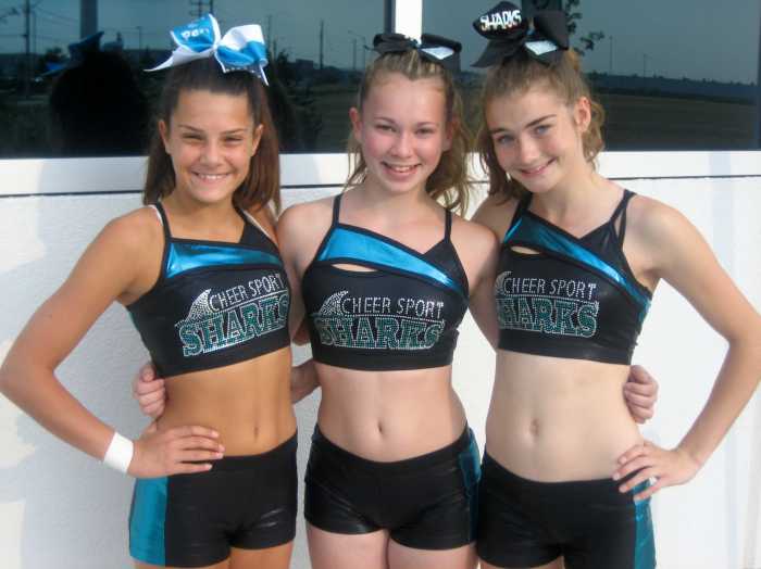 cheerleading crop top