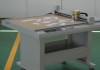 Floor graphics sample maker cutting machine