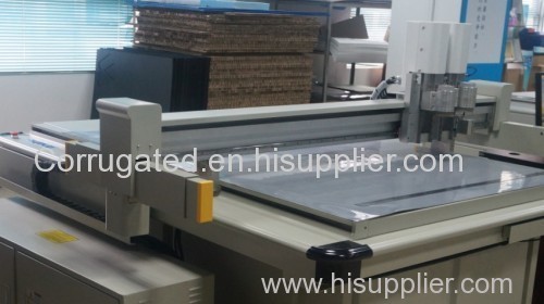 Roll-up sample maker cutting machine equipment