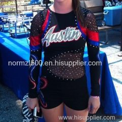 Small MOQ hot sale custom high quality youth sexy cheerleading uniforms