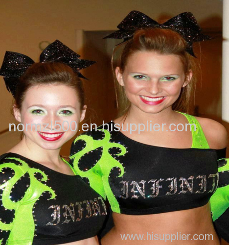 Custom team sexy training sports clothing performing cheerleading uniforms