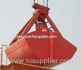 16 Ton Four Rope Mechanical Grabs Clamshell Grab for Loading Grains Leakage-proof
