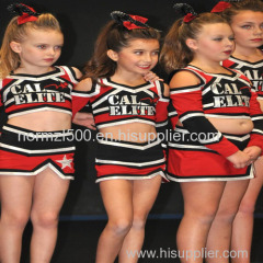 Free custom yourself style kid team cute cheerleading uniforms