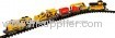 CAT Motorized Construction Express Train Yellow Black