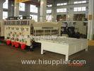 Semi Automactic Printing Slotting Machine For Carton Box With 7.2 Thickness