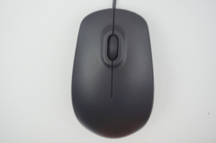 Black 3D optical wired mouse