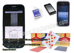 Black Plastic Samsung Glaxy K4 English Poker Analyzer With Built - In Camera