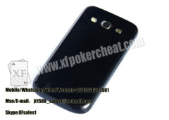 Black Plastic Samsung Glaxy K4 English Poker Analyzer With Built - In Camera