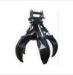 excavator parts 5 Teeth Hydraulic rotating Grapple orange peel grab for excavator