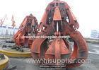 10T Electric Hydraulic Orange Peel Grab / Steel Scrap Orange Peel Grapple