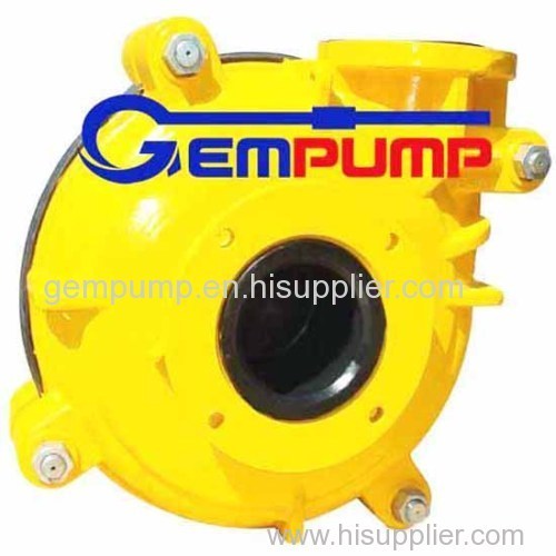 China mining Mineral Processing horizontal slurry pump supplier