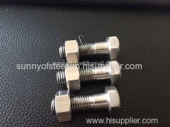 Alloy K-500 Monel K-500 UNS N05500 2.4375 fasteners bolt nut washer gasket stud screw hardwares