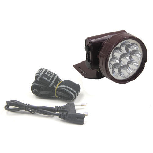 Multi Color LED Flashlight with 9 LED