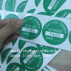 Custom QC Inspection Tags