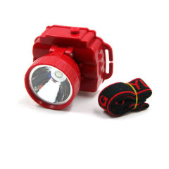 Plastic LED Head Lamp Dry Battery