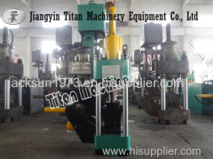 hydraulic metal scrap metal briquetting machine