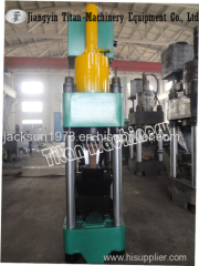 hydraulic metal scrap metal briquetting machine