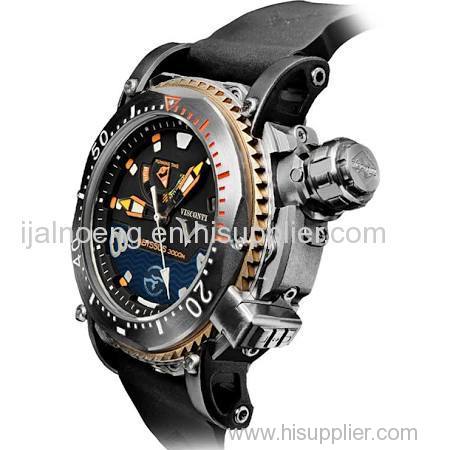 Visconti Titanium Scuba Abyssus 3000m Automatic Wristwatch