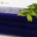 Dark Blue Velvet Flock Fabric Based On Non Woven Material For Package Upholstery