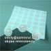 Custom 7mm Round Warranty Date Stickers