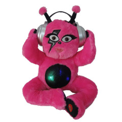 Children Christmas Plush Doll with LED Bluetooth Speaker