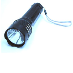 High light 1W LED Plastic Rechargeable Flashlight