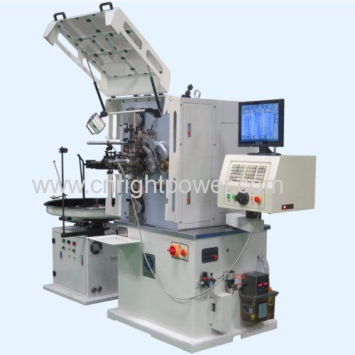 flat wire spring coiling machine